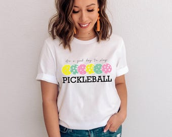 Pickleball T-shirt,Pickle Ball T-shirt,Pickleball Womens T-shirt,Pickleball T-shirt for Women, Gift for Her, Sport Outfit,Pickleball Lover