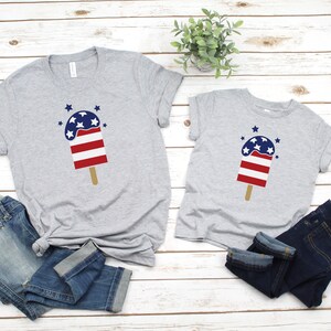 4th of July Popsicle T-shirt,Fourth of July Ice Cream T-shirt, 4th of July T-shirts, Independence Day,Patriotic Popsicle Shirt,Memorial Day