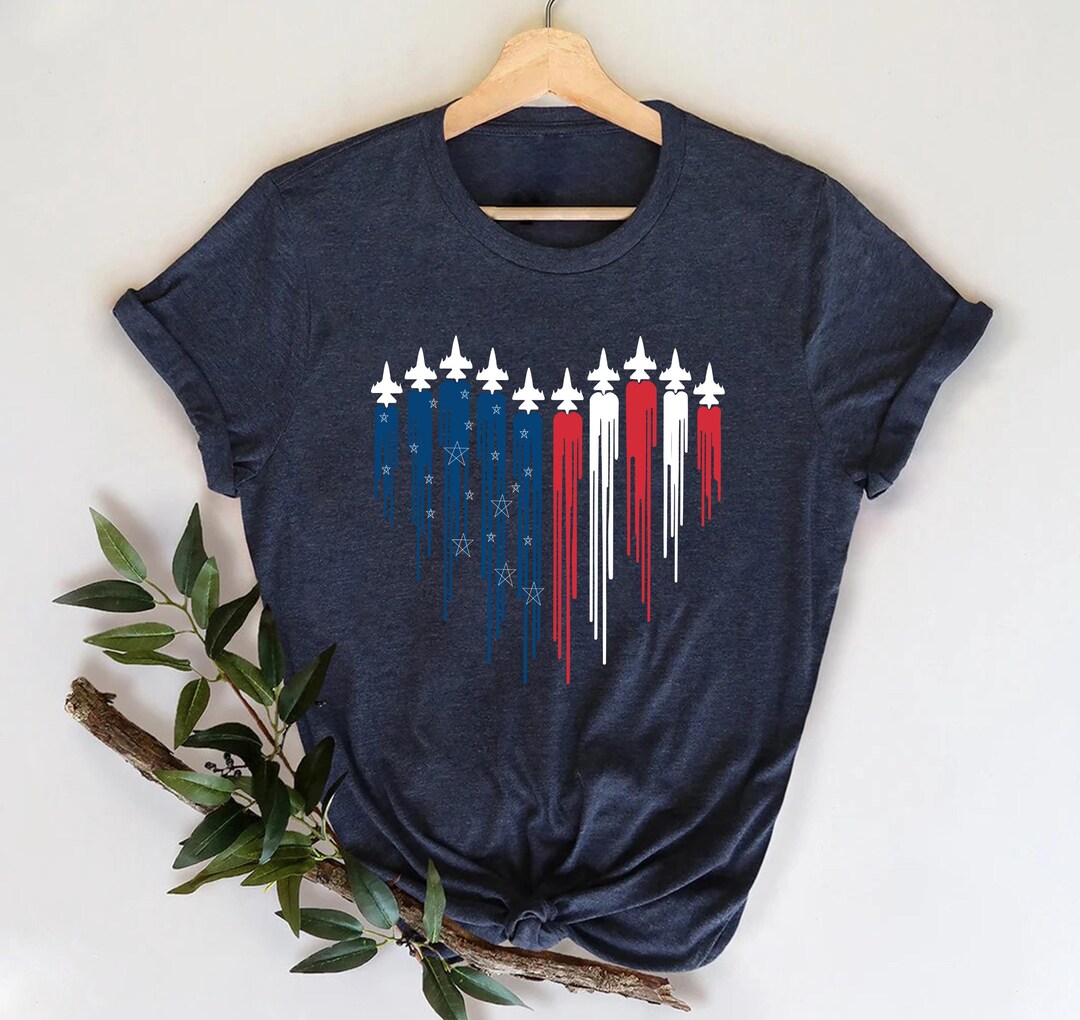 4th of july military shirt