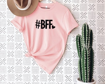 Best Friends T-Shirts, BFF Shirts, Besties Shirt, Best Friend Matching Shirts,Best Friend Gifts,Funny Party Tee, Bestie T Shirt,Sister Shirt