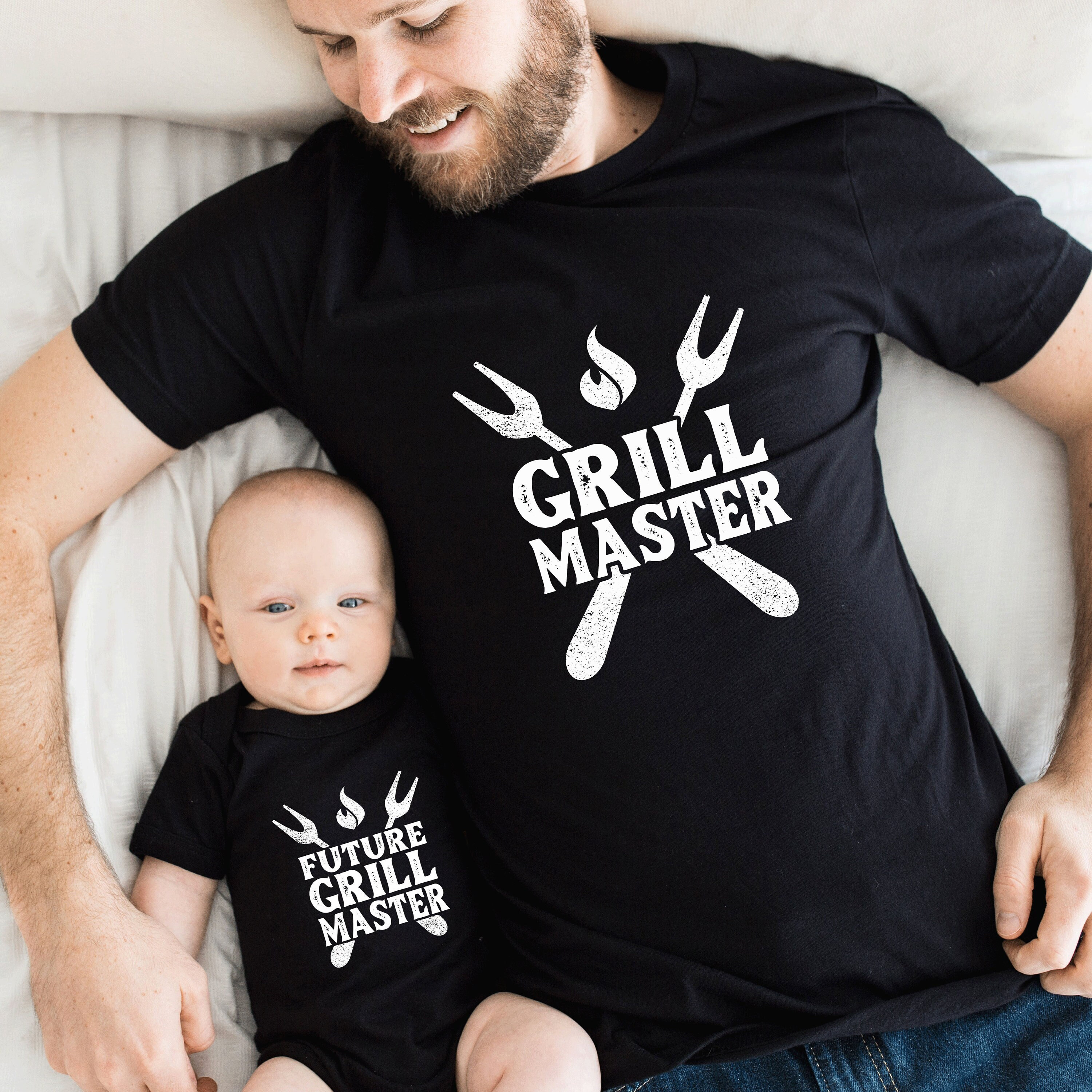 BBQ Daddy - Barbecue Grill Master Grillfather Grill Dad Shirt Fathers Day Funny Grillin Gag Birthday Parent Humor Man Smoke Show Smokin