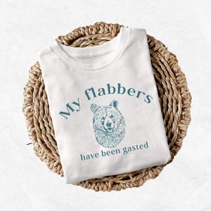 All of My Flabbers Are Gasted T-shirt,Meme T-shirt,Sarcastic T-shirt, Hilarious Graphic Apparel,Vintage Cartoon T-shirt,Weird Animal T-shirt