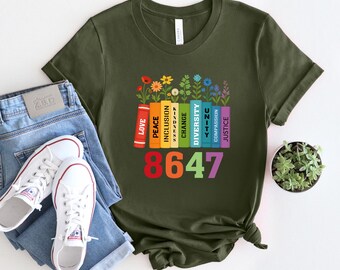 8647 Book T-shirt, 8647 T-shirt, Anti Maga T-shirt,anti Trump T
