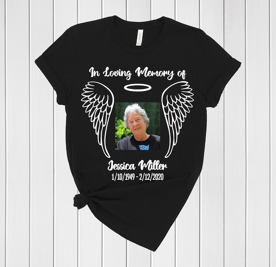 Custom Memorial T Shirt, in Loving Memory T-shirt, R.I.P. Shirt, Rest in  Peace Shirt, Funeral Shirt, Personalized Memorial T-shirt, RIP Tee -   Canada