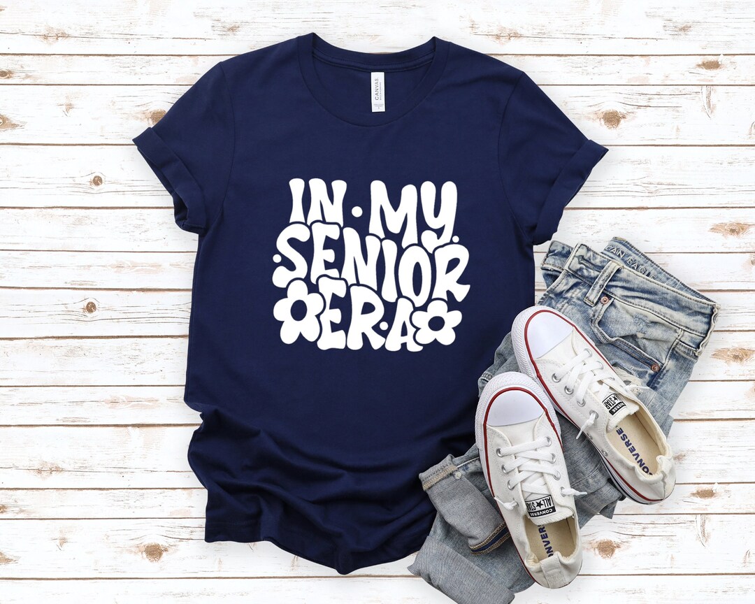 In My Senior Era T-shirt, Graduation Shirts,senior 2024 Shirt,graduate ...