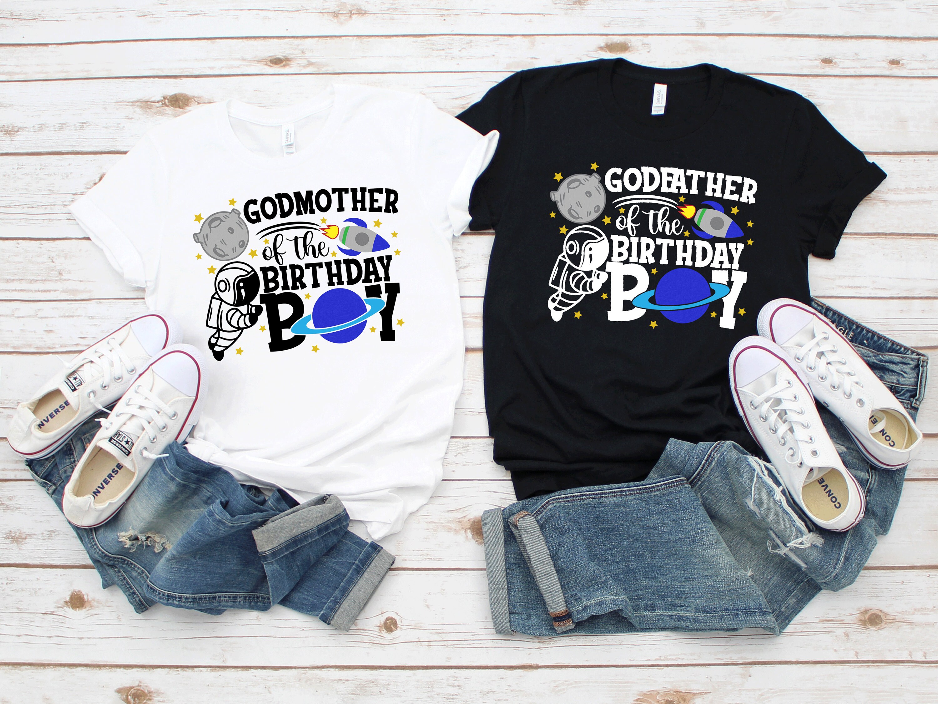 planet kyu Tシャツ　The Birthday Amazon.com: Solar system birthday shirt, planets birthday