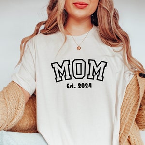 Dad Mom Family Matching T-shirts, Custom Mom Dad T-shirt, Personalized ...