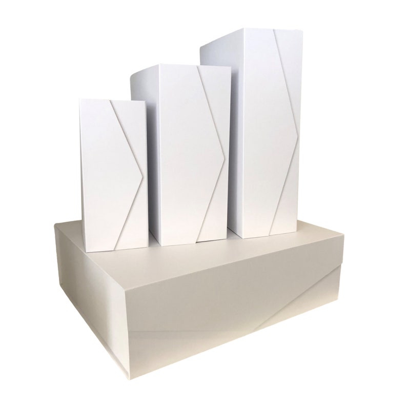 Magnetic Gift Boxes - Hamper Box, Christening Box, Bridesmaid Gift image 1