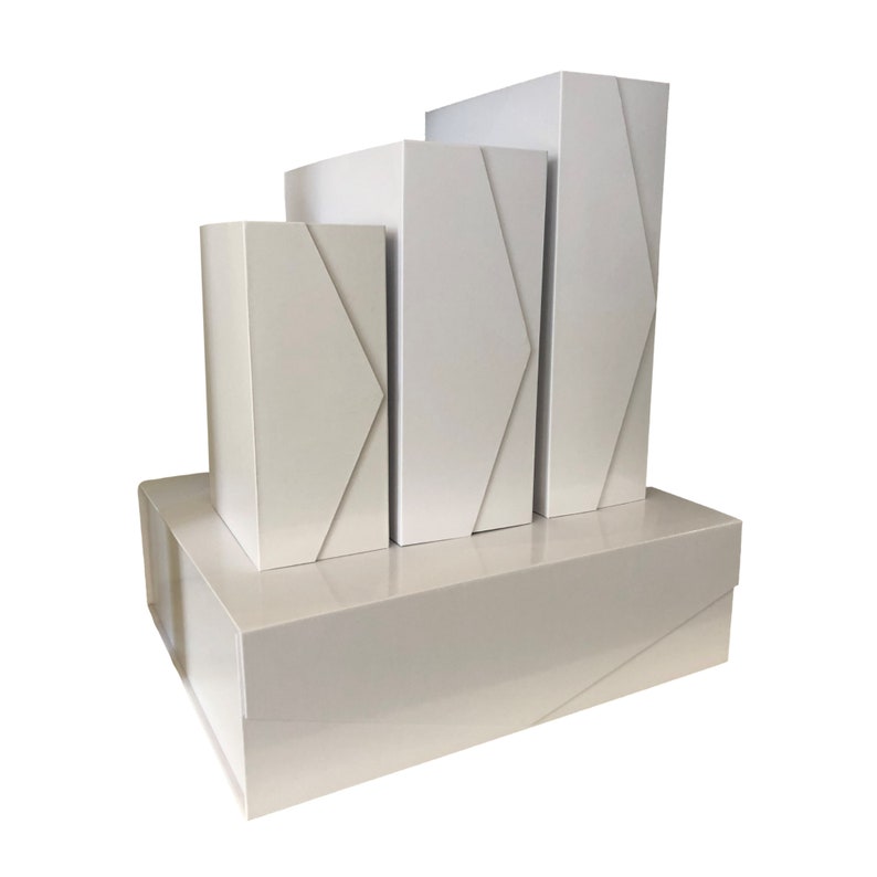 Magnetic Gift Boxes - Hamper Box, Christening Box, Bridesmaid Gift image 2