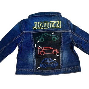 Primary Color Jacket Etsy