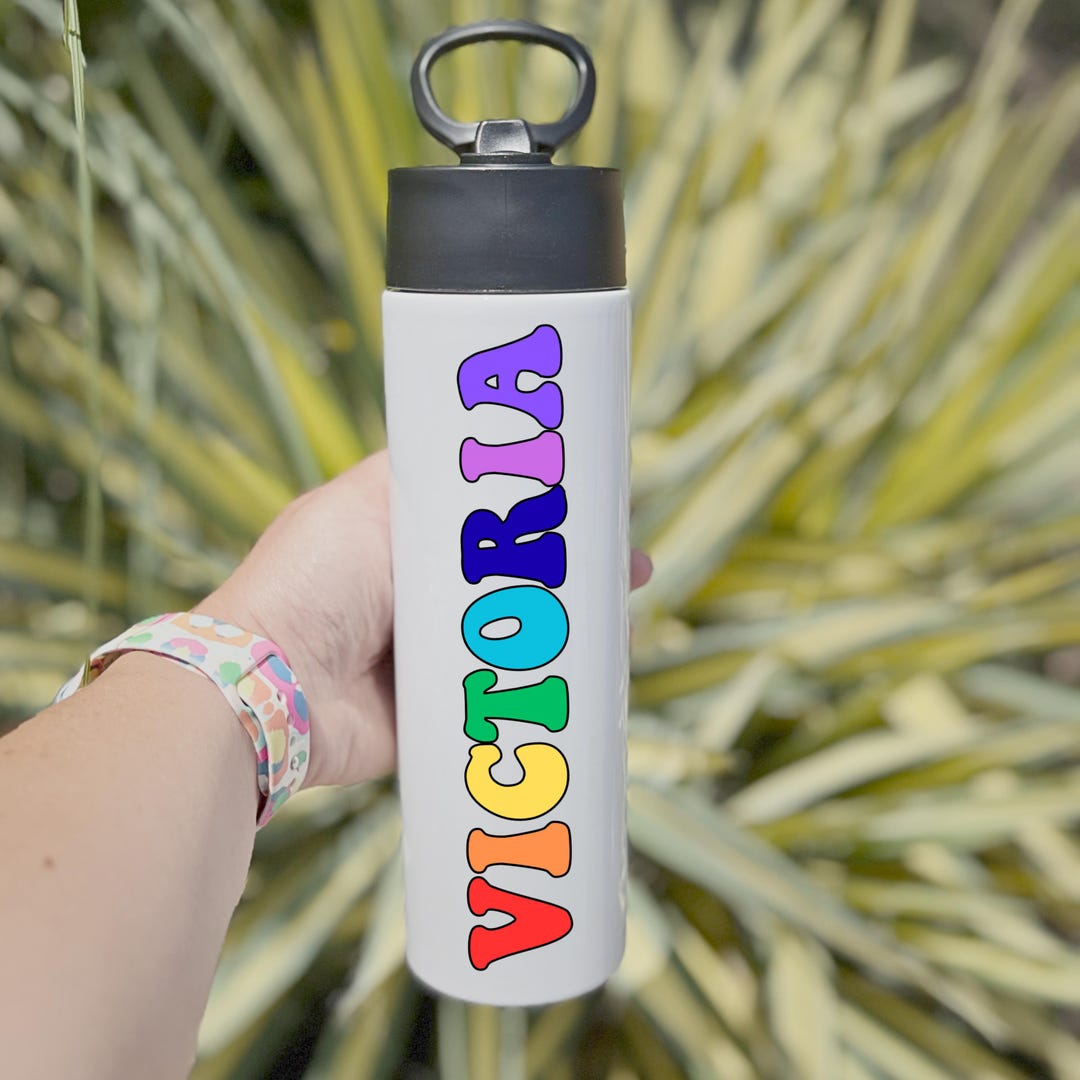 Personalized Kids Water Bottle With Name | Perfect for School, Sports ...