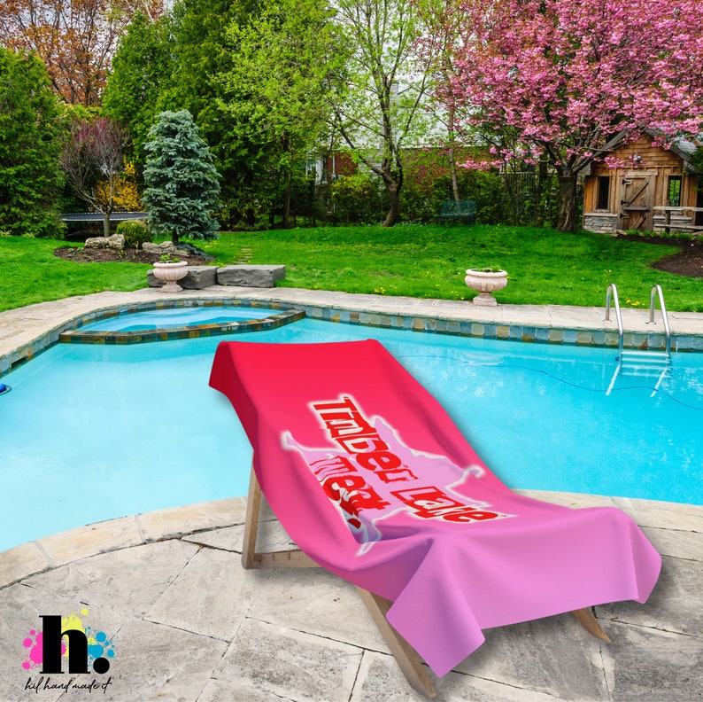 Custom Towels for Summer Camp, Sleepaway, Day Camp, Overnight, Great