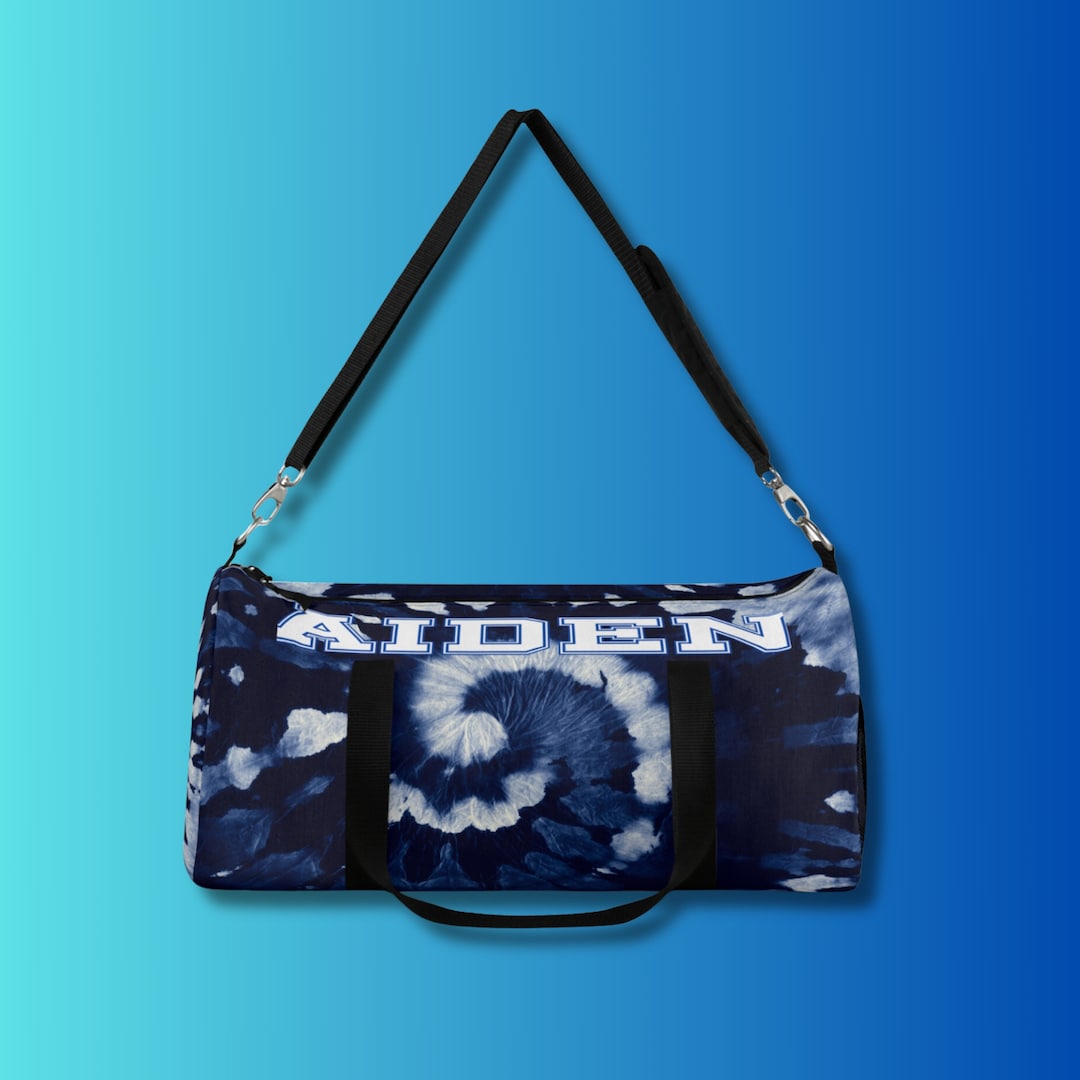Duffle Bag With Name for Travel, Overnight, Weekender Bag. Great for