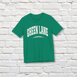 Custom Camp T-Shirt, Varsity Style, Distressed. Unisex - Girls and Boys, Sleepaway Camp Clothes, Camper Gifts, Football Tee for Sports