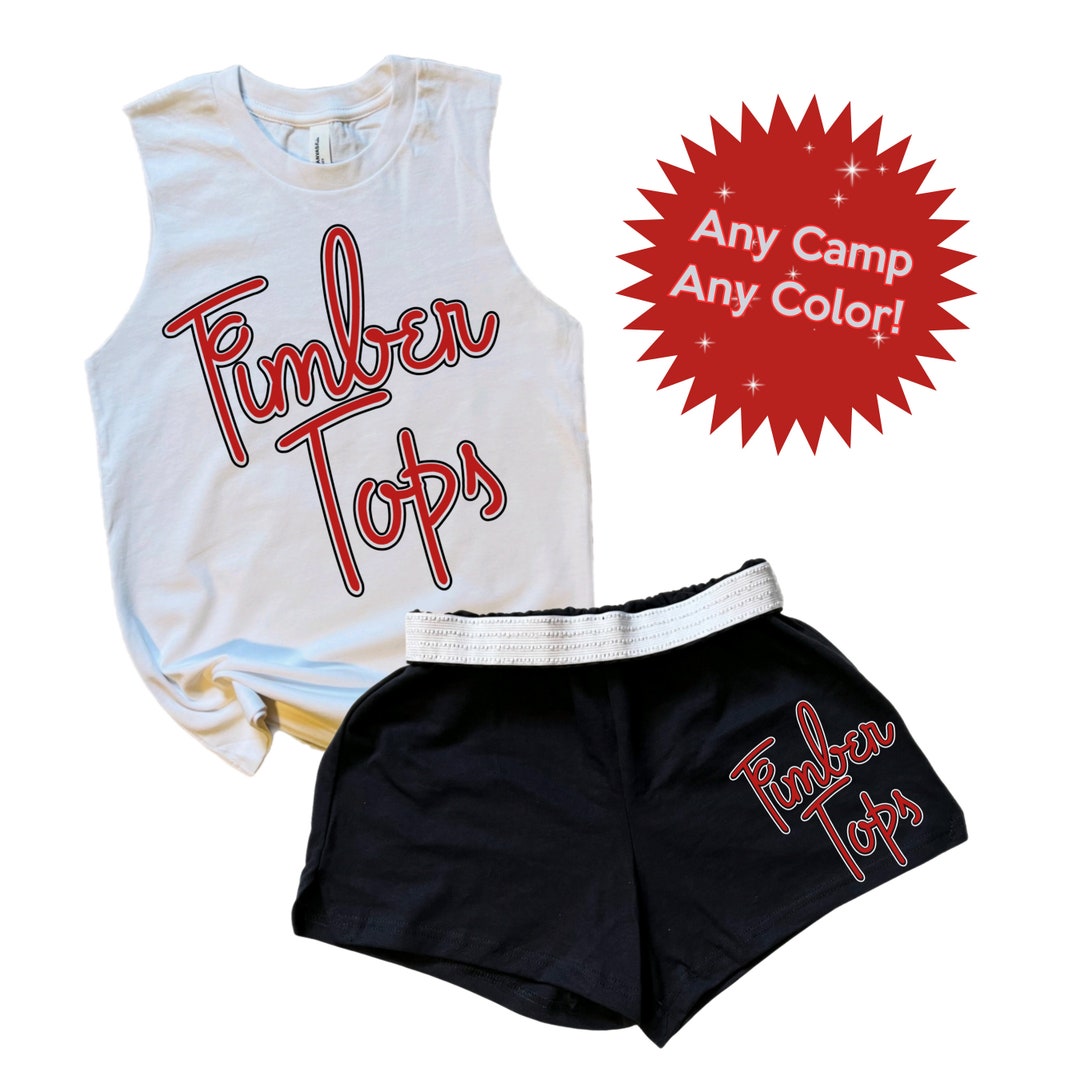 Custom Camp or School Outfit for Girls Summer Clothes for Kids Tank Top