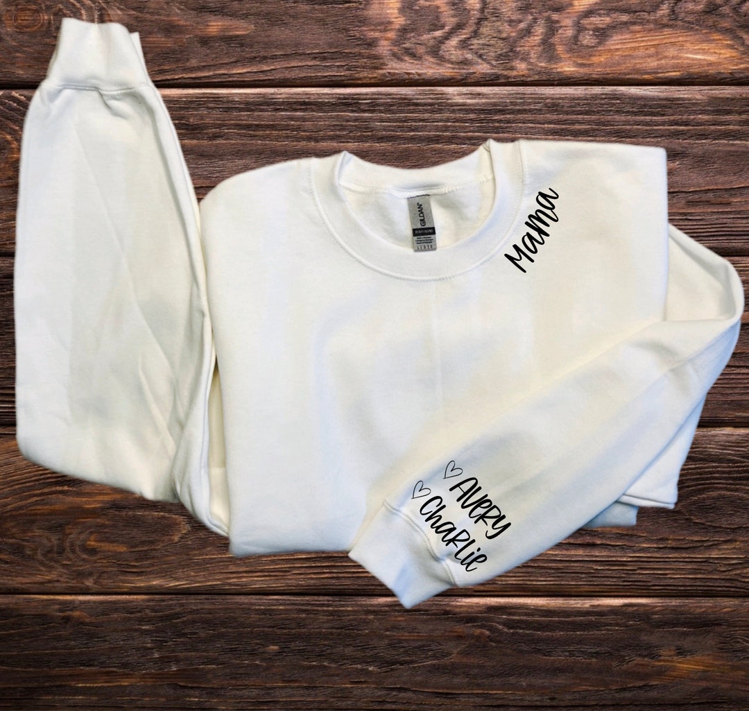 Custom Mom Sweatshirt, Personalized Mommy Sweater, New Mom Shirt, Gifts ...