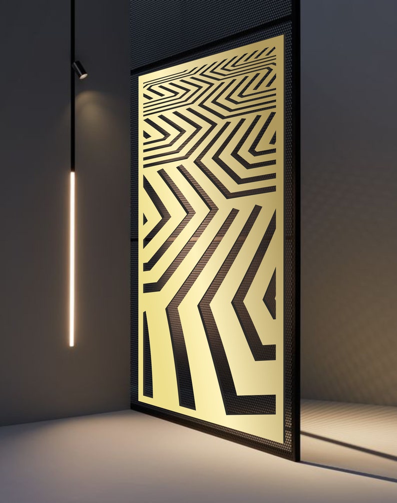 Distorted Cut Design Several Distorted Patterns SVG. Panel Templates. 7 Vector Files, for ...
