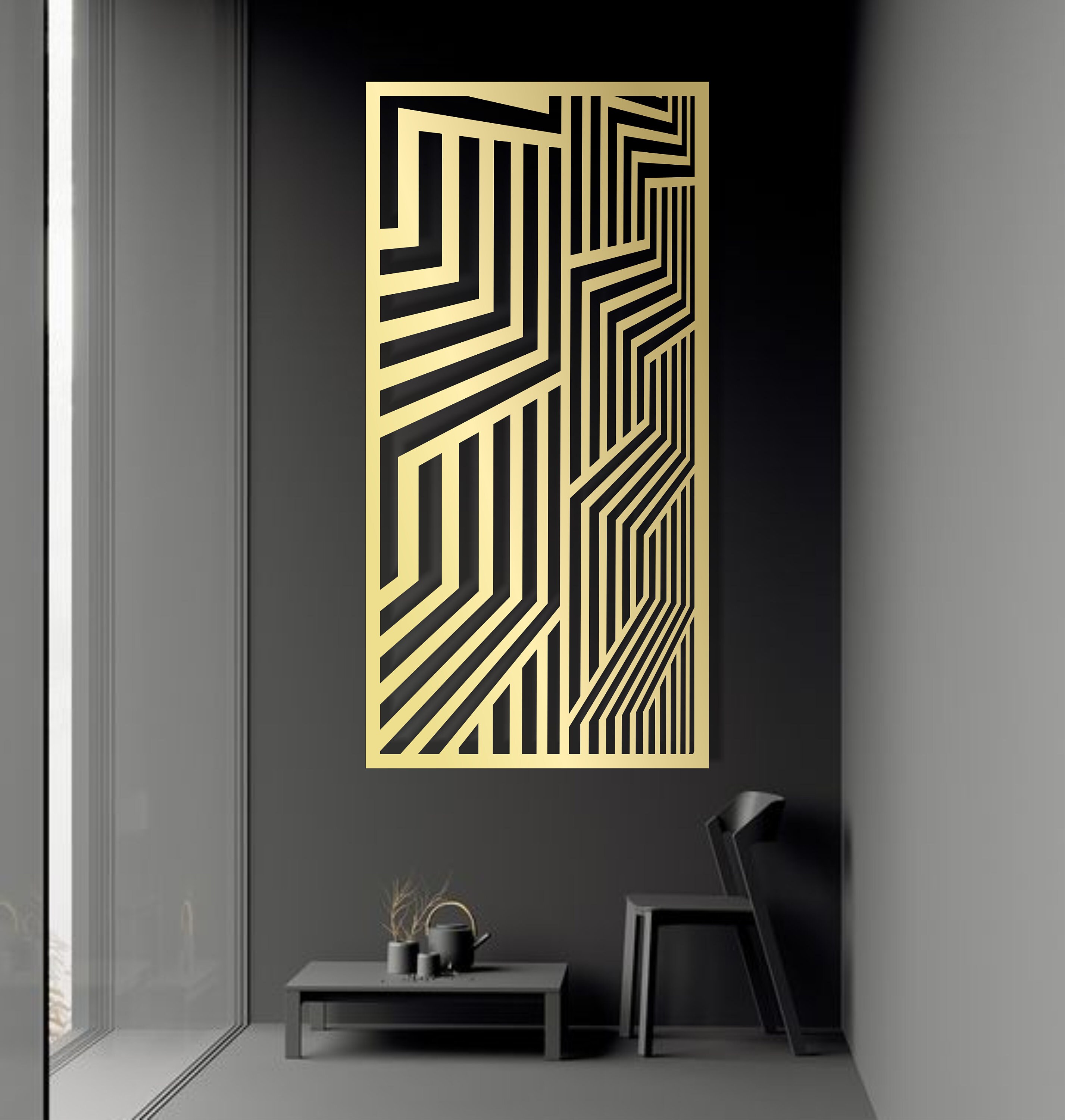 Distorted Cut Design Several Distorted Patterns SVG #52. Panel Templates. 7 Vector Files ...