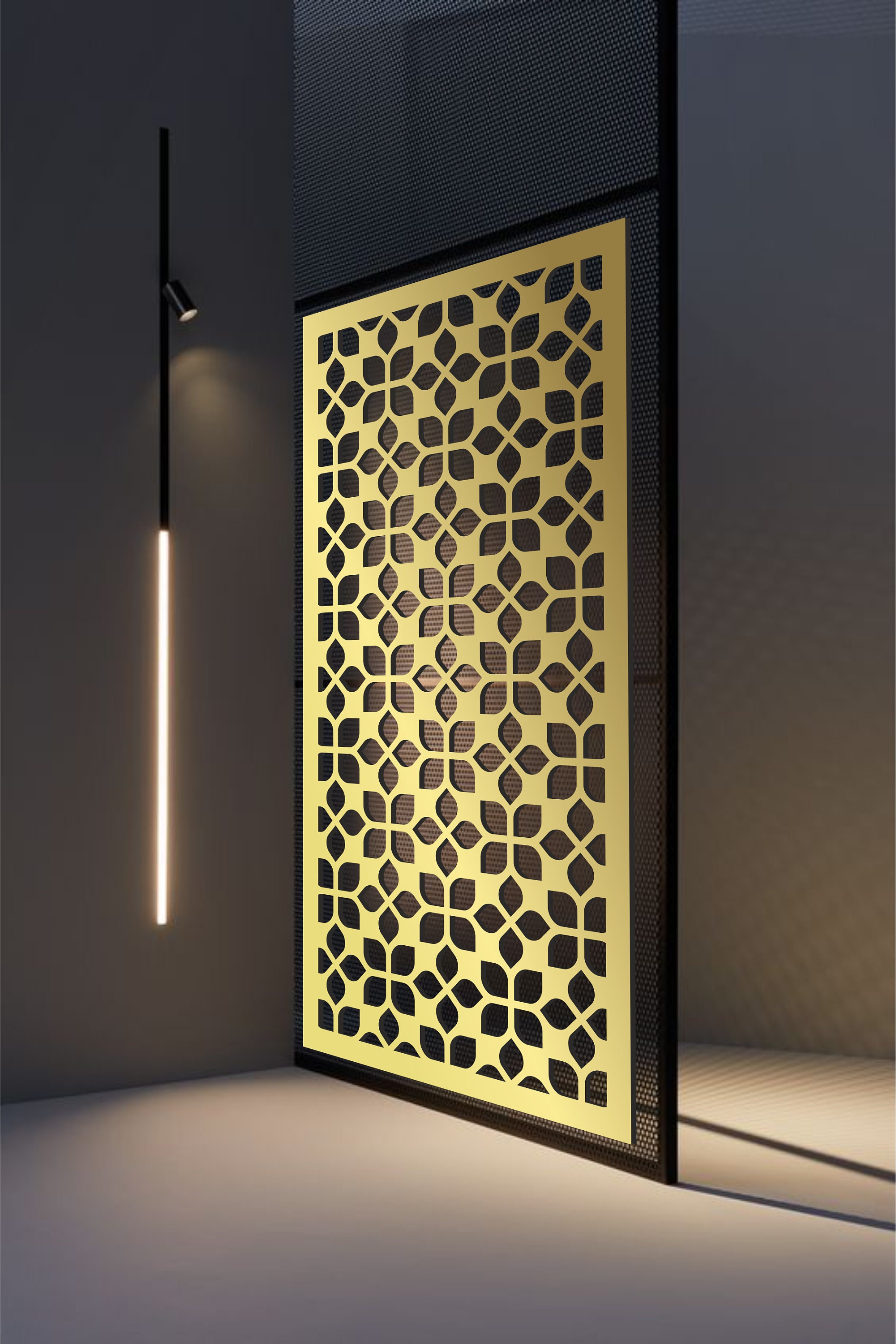 Floral Patterns Panel Templates SVG Set #3. 7 Vector Laser Cutting ...
