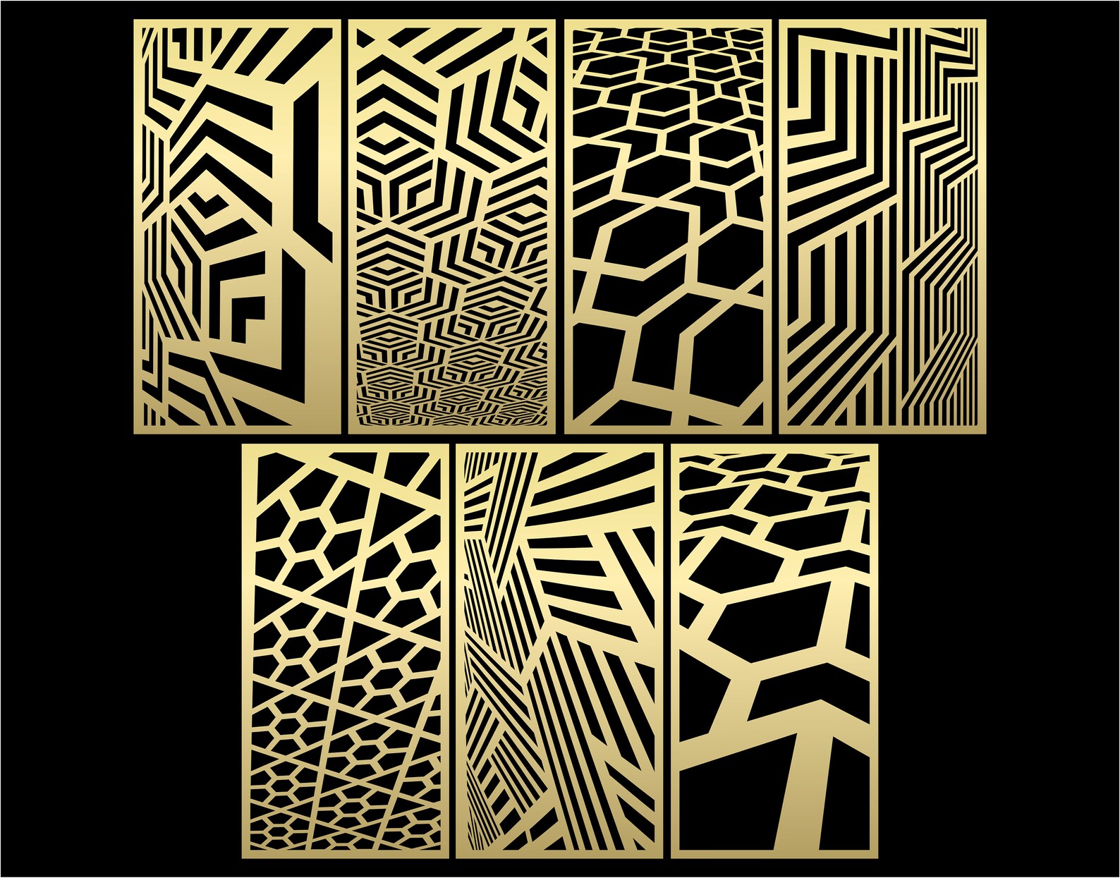 Svg Distorted Effect Several Distorted Patterns SVG #52. Panel Templates. 7 Vector Files ...
