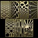 Several Distorted Patterns SVG 56. Panel Templates. 7 Vector Files, for ...