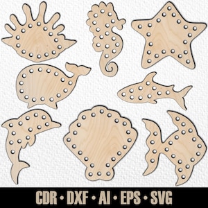 8 Baby Schnür Spielzeug SVG PDF DXF. Entwicklungs- und Lernspielzeug für Kinder. Sofortiger digitaler Download