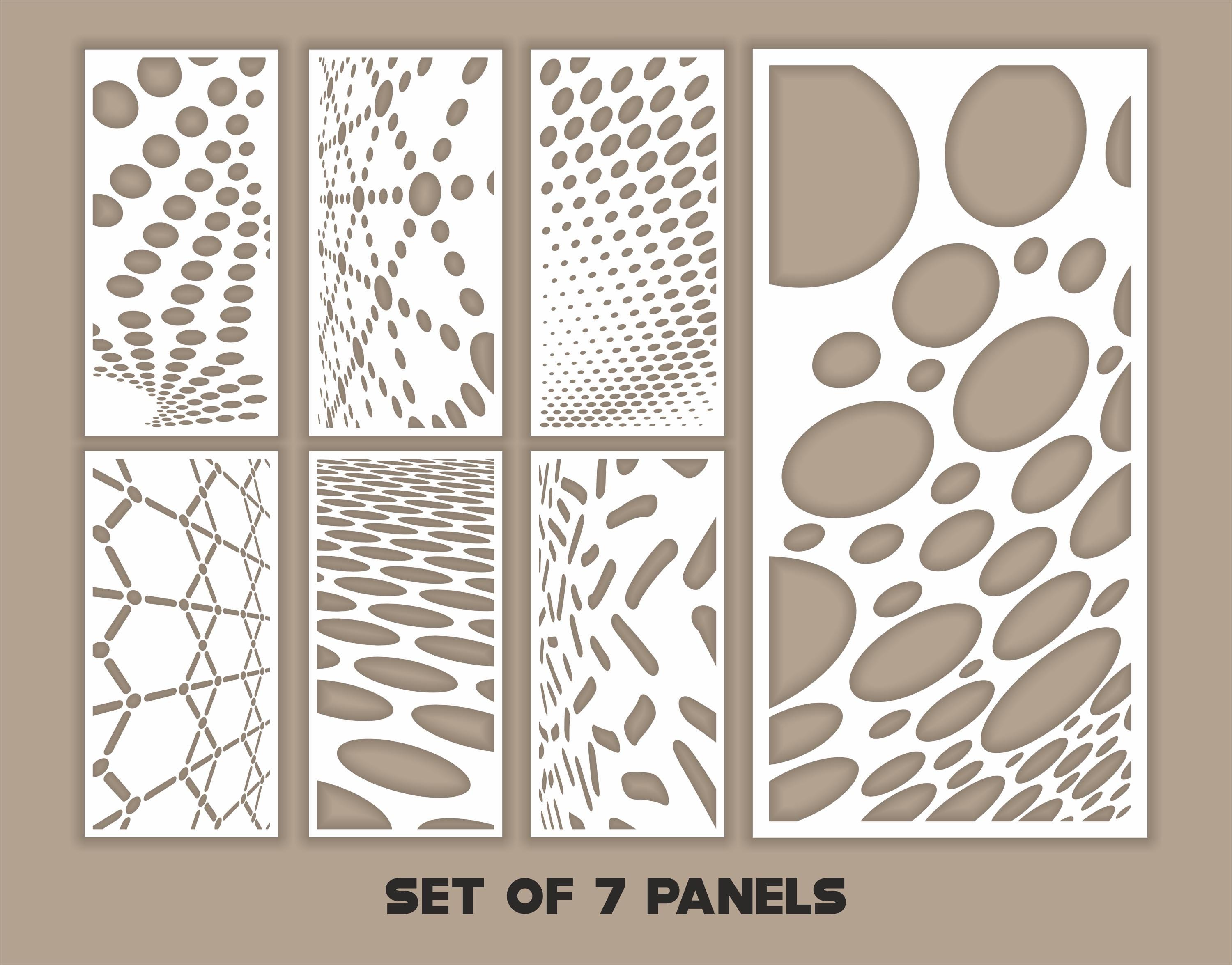 Svg Distorted Effect Several Distorted Patterns SVG #53. Panel Templates. 7 Vector Files ...