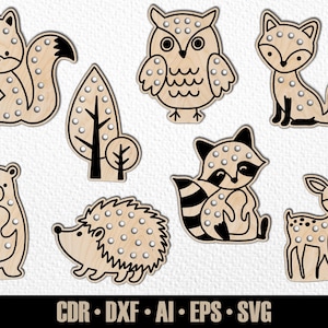 8 Baby Schnür Spielzeug SVG PDF DXF. Entwicklungs- und Lernspielzeug für Kinder. Sofortiger digitaler Download