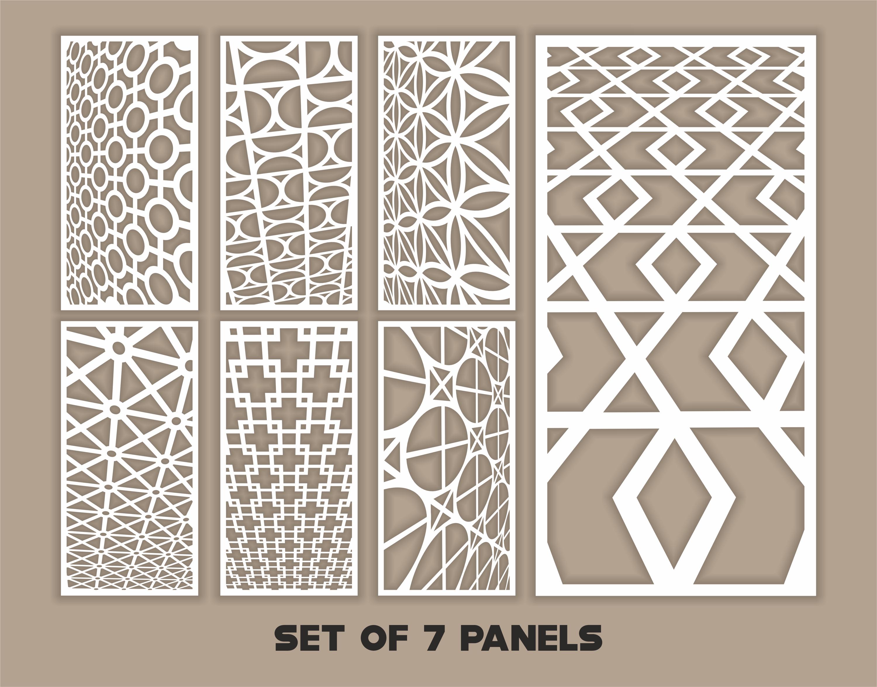 Distorted Metal Panel Icon Several Distorted Patterns SVG #58. Panel Templates. 7 Vector Files ...