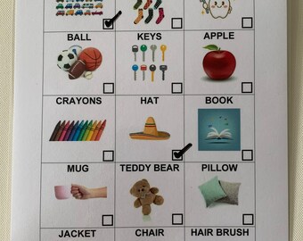 Indoor Scavenger Hunt: Kids Activity Worksheet (Printable Download)