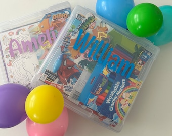 Mega Kids Activity Pack with Personalised Container