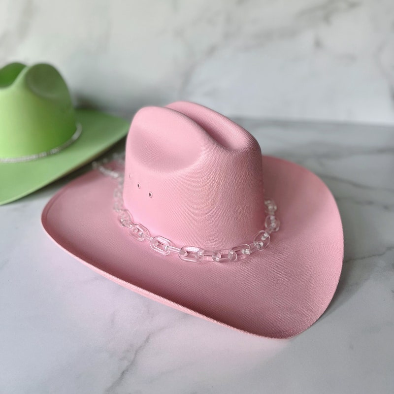 Pink Cowboy Hat - Etsy
