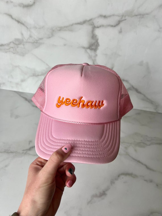 Pink Foam Patch Trucker Hat | Yeehaw 
