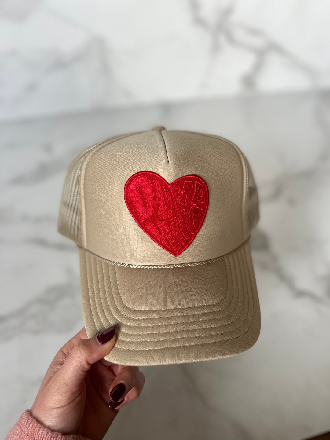 You Had me By Halftime - Khaki Trucker Hat