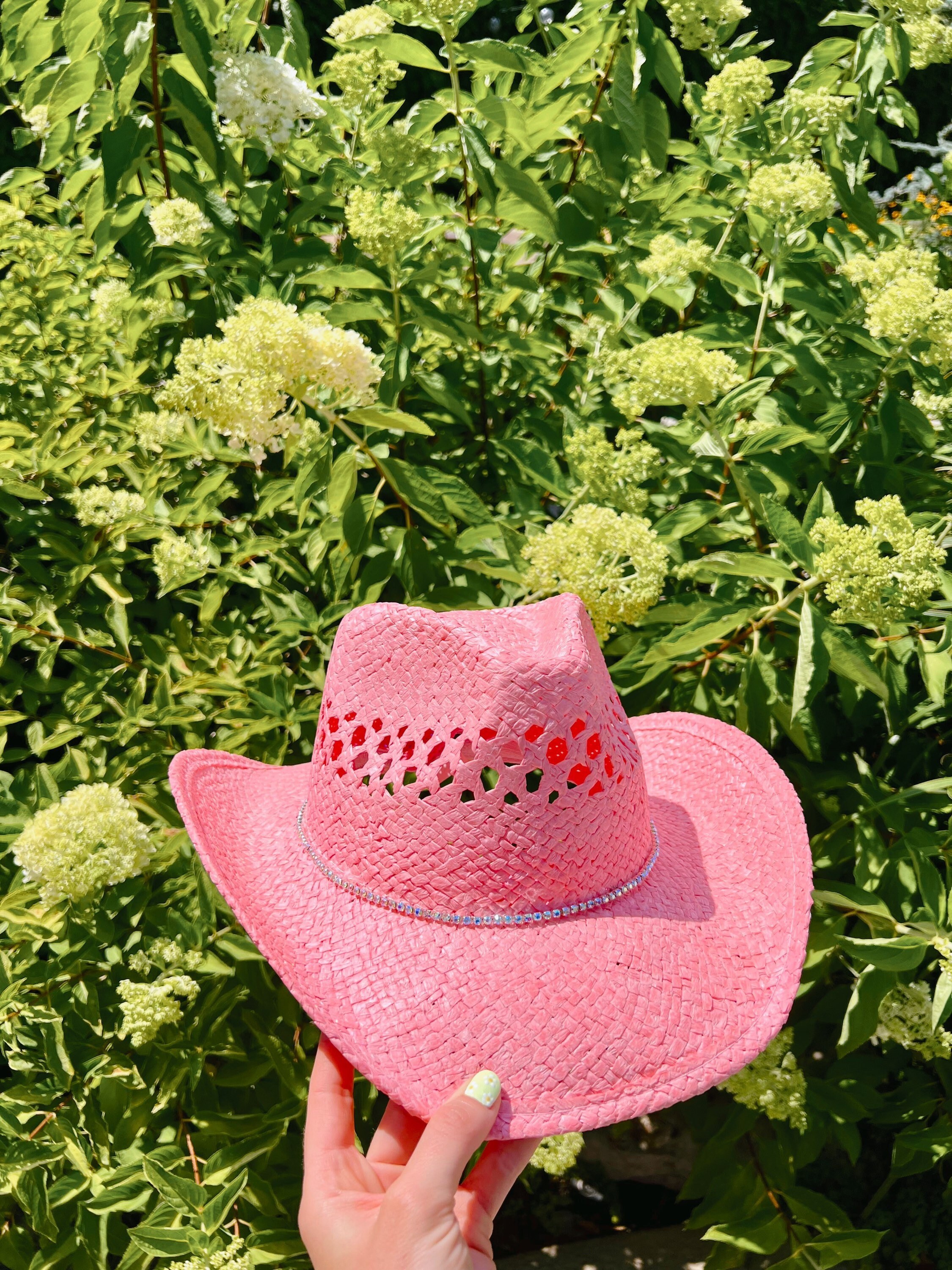 Chapeau de Cowboy Glimmer, Rose - Aux Feux de la Fête - Paris