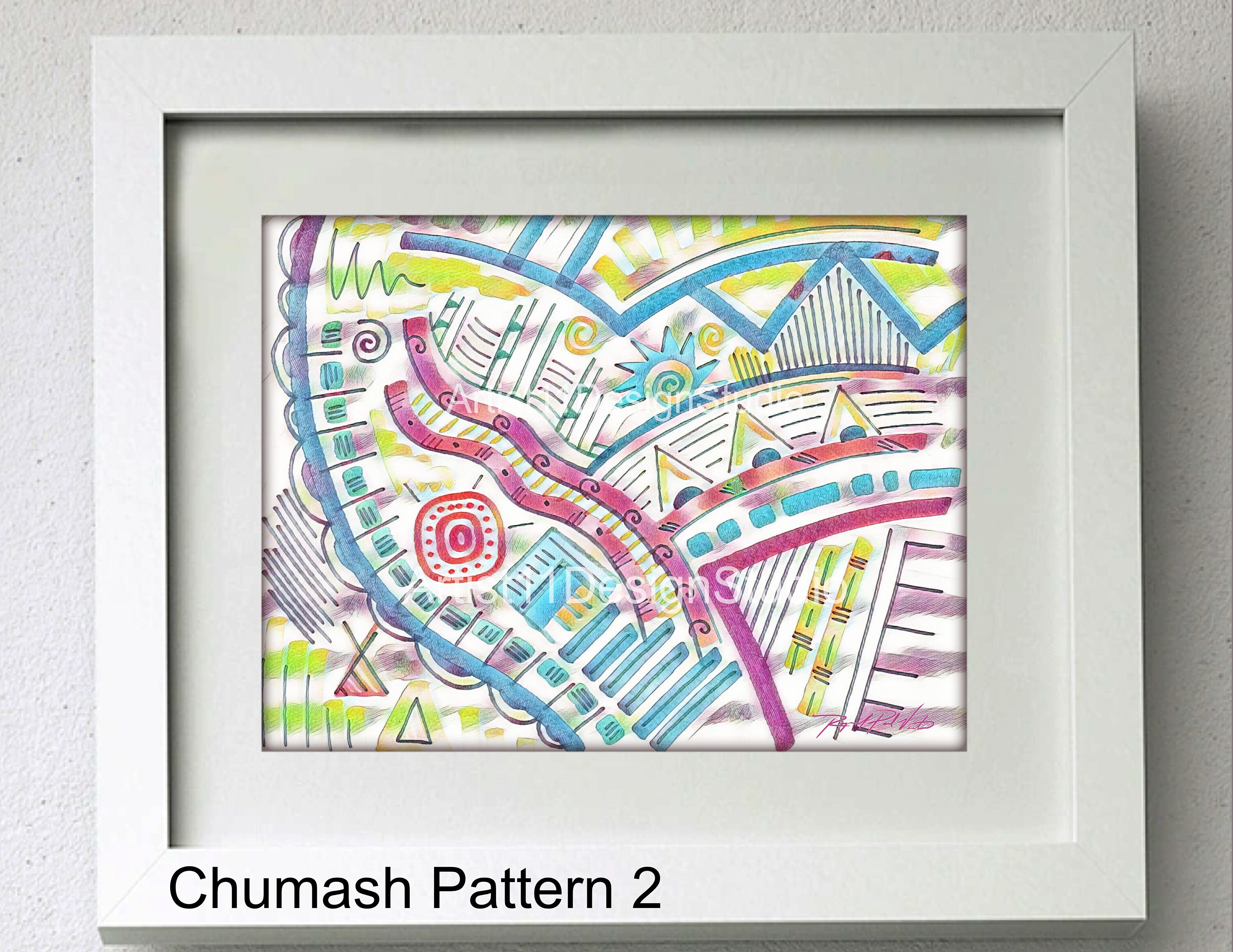 Original Chumash Art Print - Etsy