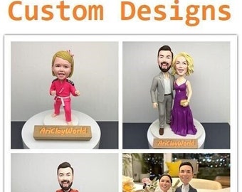 Custom Designs Bobblehead,Personalized Bobblehead,Gift for Men Who Have Everything,Gift For Couples Who Have Everything, Mens Gift