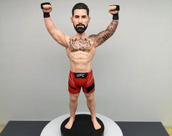 Personlig UFC Polymer Clay Bobblehead: Anpassad sportgåva
