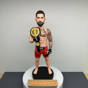 Custom UFC bobble head, UFC Gift, UFc Gifts For Men, UFc Action Figure, UFc Birthday, UFc Cake Topper, UFc Figure, UFc Party Decor-A0130