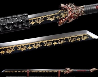 El japonés Espada Ninja katana espada de acero de alto manganeso Handmade Espada  Ninja Japoneses espada katana Afiada Katanas Katanas Niza - China Katana y  la espada precio