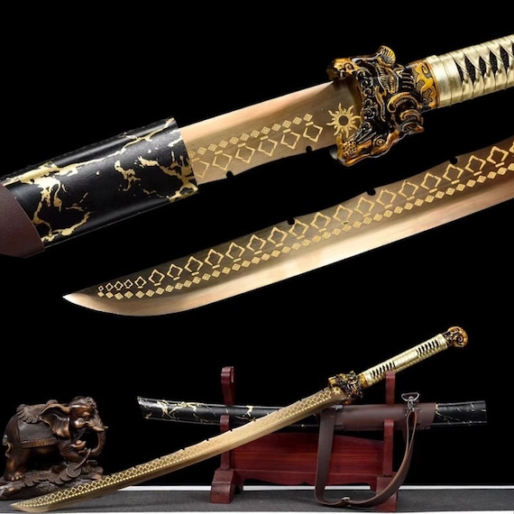 Real Katana Samurai Sword Handmade Battle Ready Full Tang T10 Steel Bl