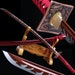 Japanese Dragon Katana - Real Steel Handmade - Full Tang Sword - Red Plating - Razor Sharp - Wooden Sheath 