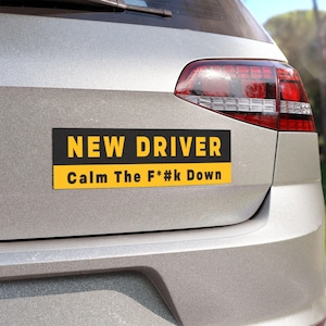 New Driver Car Magnets, New Driver Sticker, Car Decoration, Auto Gifts, Vehicle Style, Car Gifts, New Driver, New License, Learners