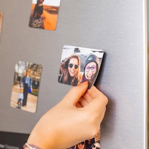 パーソナライズされた写真マグネット - 写真マグネット - 最高品質 - 光沢仕上げ - パーソナライズ - マグネット