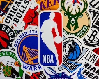 Nba Stickers | Etsy