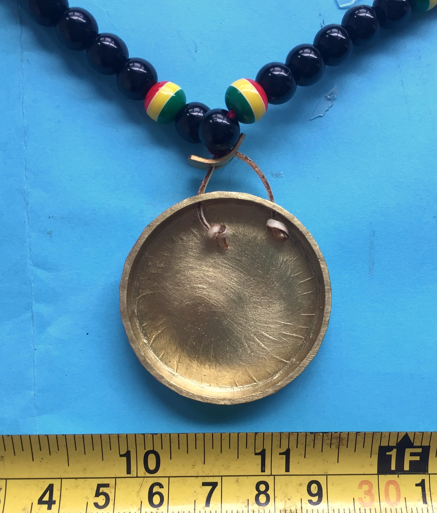 Igorot Filipino Brass Gong Gangsa Pendant Necklace Tribal Clearance Etsy UK
