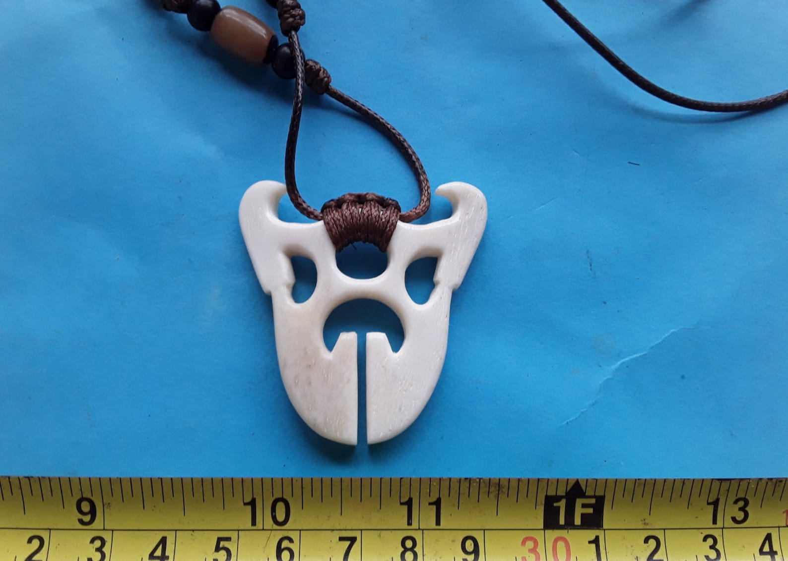 Linglingo Ifugao Cow Bone Pendant Necklace Tribal Fertility Etsy Canada