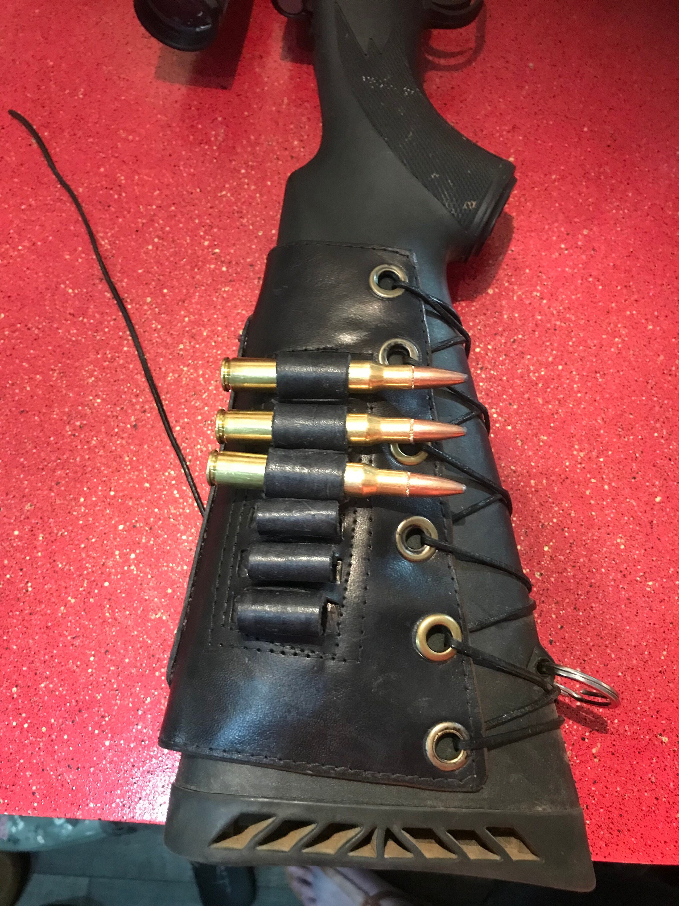 Custom Leather Rifle Butt Stock Cover - Etsy
