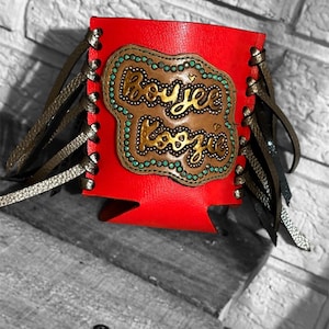 Boujie Koozie | Custom Leather Koozie