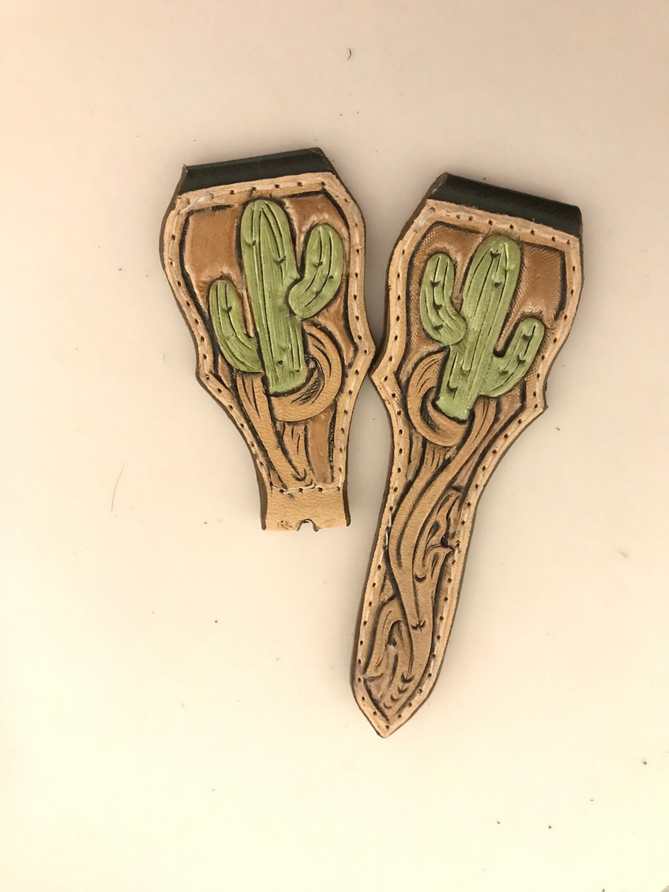 Hand Tooled Leather Watch Band - Etsy